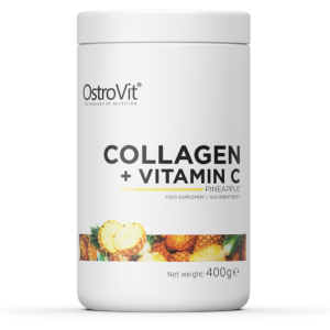 OSTROVIT Kolagen + Witamina C - smak ananasowy (400 g)