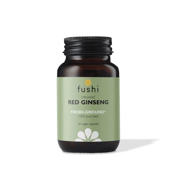 FUSHI Organic Red Ginseng (60 kaps.) | Witalność FilarZdrowia