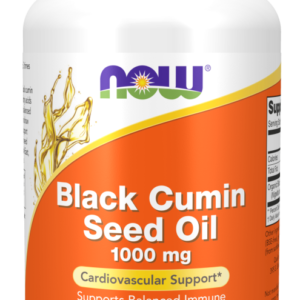 NOW FOODS Black Cumin Seed Oil - Czarnuszka (60 kaps.)
