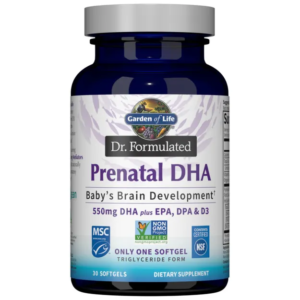 GARDEN OF LIFE Dr. Formulated Prenatal DHA - Baby Brain Development (30kaps.)