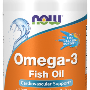 NOW FOODS Omega-3 Molecularly Distilled (Fish Softgels) (200 kaps.)