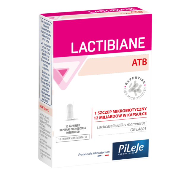 PILEJE Lactibiane ATB - Probiotyk (10 kaps.) FilarZdrowia