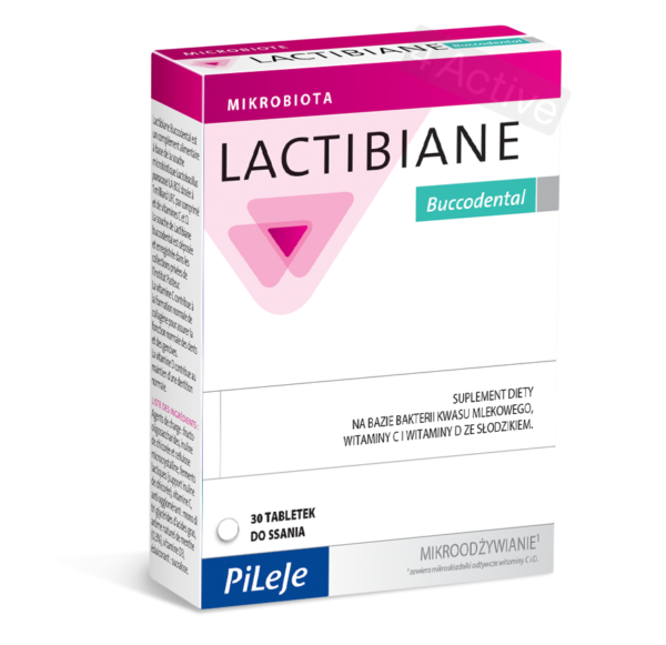 PILEJE Lactibiane Buccodental - Probiotyk (30 tabl.) FilarZdrowia