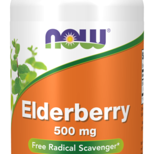 NOW FOODS Czarny bez 500 mg Bez Czarny (60 kaps.)