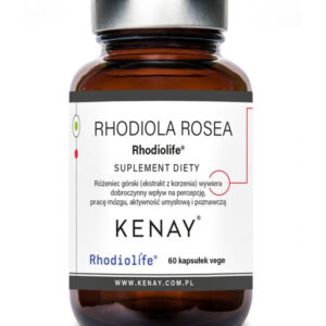 KENAY Rhodiola rosea Rhodiolife - Różeniec górski (60 kaps.)