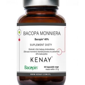 KENAY Bacopa Monniera Bacopin 40% (60 kaps.)