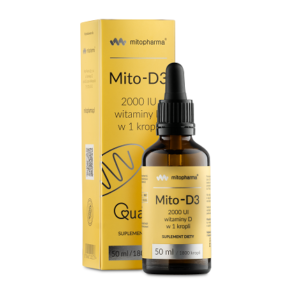 MITOPHARMA Mito-D3 Witamina D3 w kroplach (50 ml)