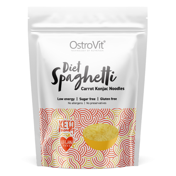 OSTROVIT Diet Spaghetti Carrot Konjac Noodles (400 g) FilarZdrowia