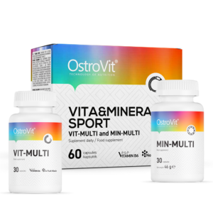 OSTROVIT VIT&MIN Sport Witaminy i Minerały (60 kaps.)