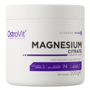 OSTROVIT Cytrynian Magnezu (200 g) | Mięśnie Energia
