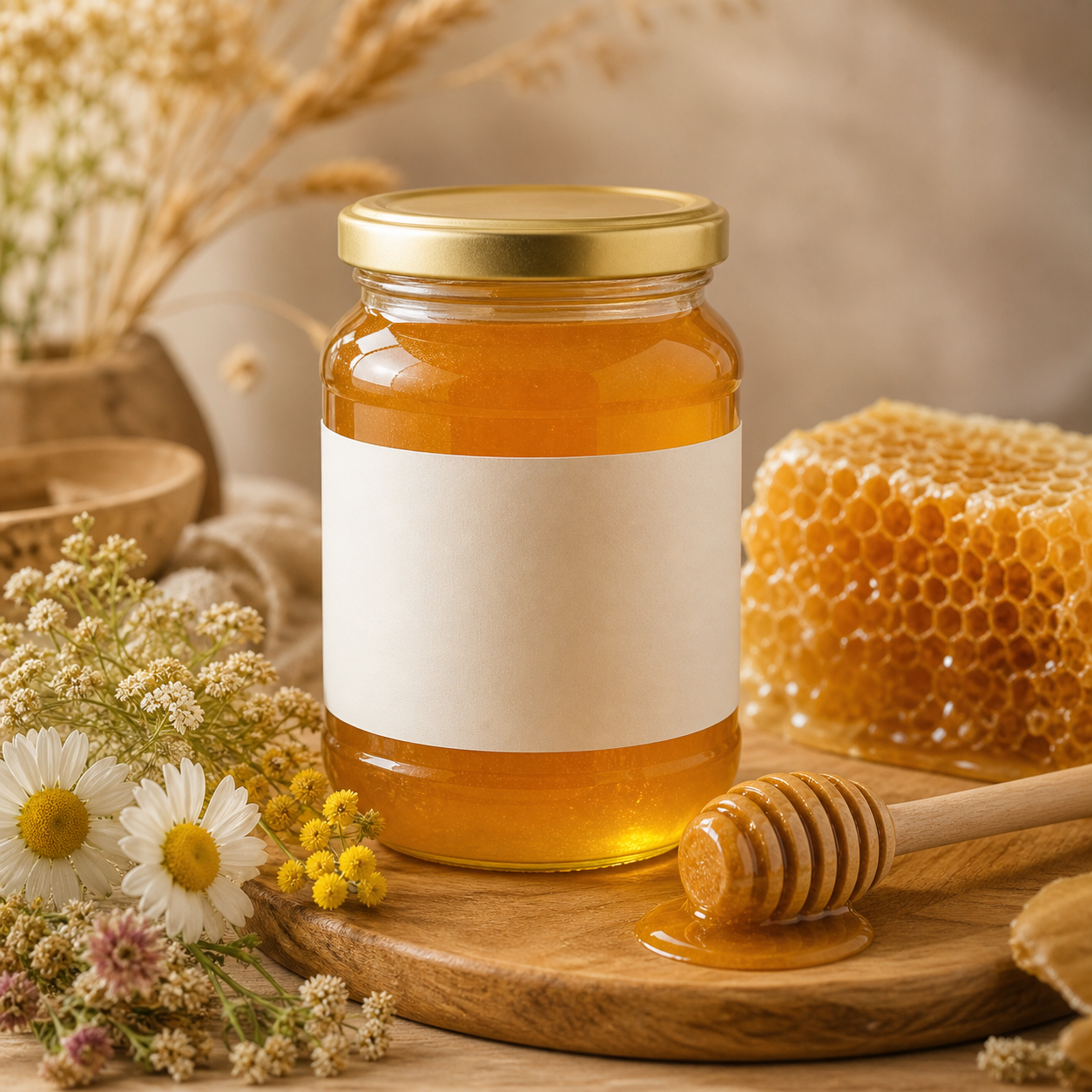 Miód naturalny wspierający codzienną dietę, słodzenie napojów i potraw, odporność, energię oraz zdrowy styl życia całej rodziny